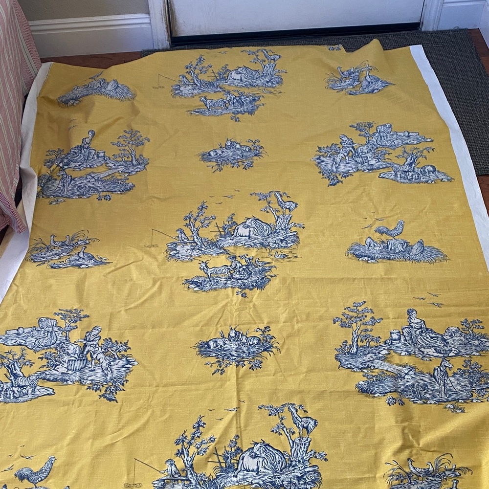 Pierre Deux toile fabric-2 1/2 yards